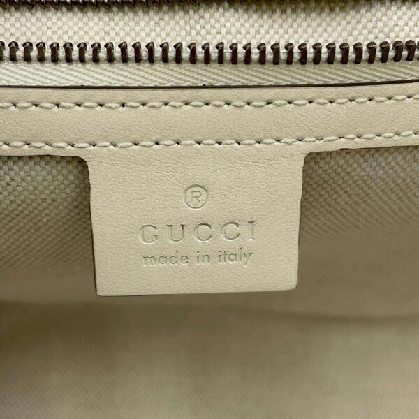 8950550 13 Gucci GG Marmont The Hacker Project Small Shoulder Bag White