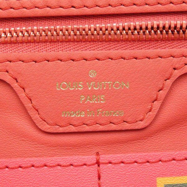 9010123 16 Louis Vuitton Neverfull MM Masters Collection Tote Bag Pink