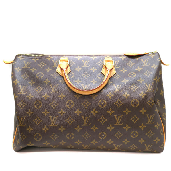 9015 1 Louis Vuitton Speedy 40 Bag Monogram Canvas Brown