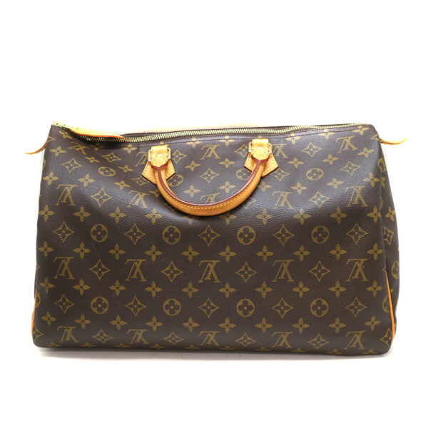 9015 2 Louis Vuitton Speedy 40 Bag Monogram Canvas Brown