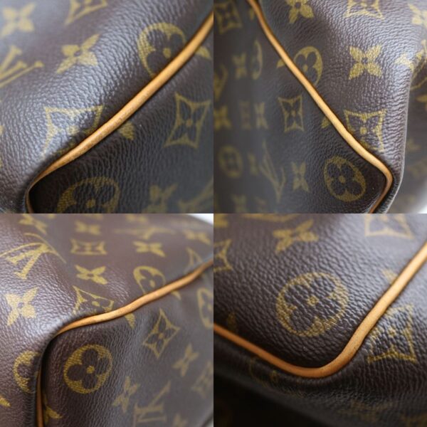 9015 8 Louis Vuitton Speedy 40 Bag Monogram Canvas Brown