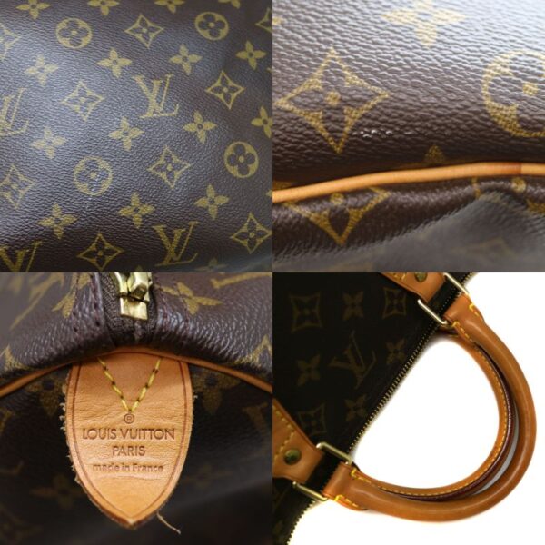 9015 9 Louis Vuitton Speedy 40 Bag Monogram Canvas Brown