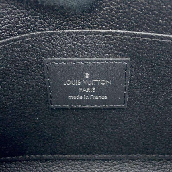 9109131 08 Louis Vuitton Pochette Epi Denim Leather Pouch