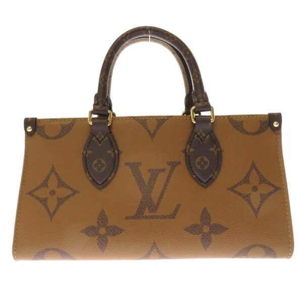 9134614 03 Louis Vuitton On The Go EW Monogram Giant Tote Bag Red