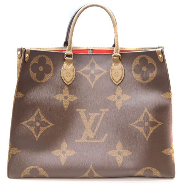 9176 1 Louis Vuitton On the Go GM Tote Bag Giant Monogram Brown Camel