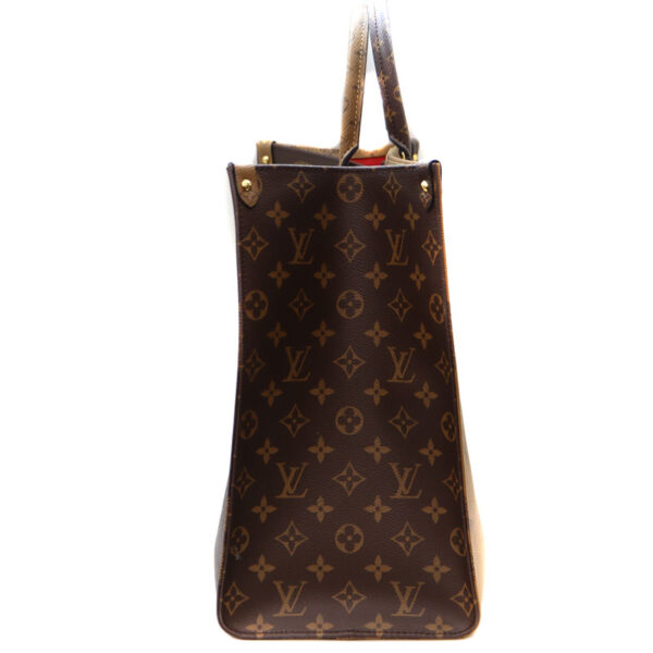 9176 3 Louis Vuitton On the Go GM Tote Bag Giant Monogram Brown Camel