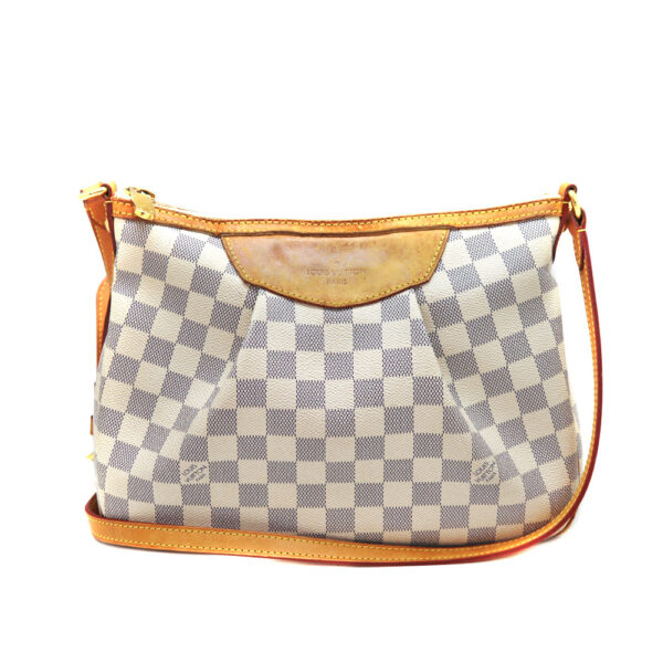 918 1 Louis Vuitton Syracuse MM Shoulder Bag Damier Canvas Azur