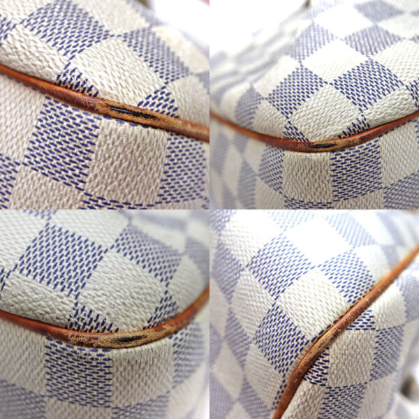 918 6 Louis Vuitton Syracuse MM Shoulder Bag Damier Canvas Azur