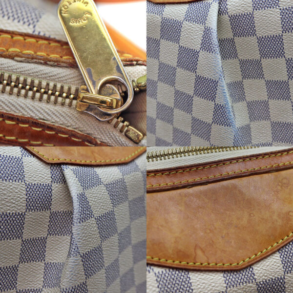 918 7 Louis Vuitton Syracuse MM Shoulder Bag Damier Canvas Azur