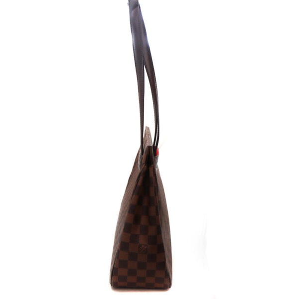 919 3 Louis Vuitton Parioli PM Shoulder Bag Damier Canvas Ebene Brown