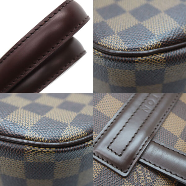 919 6 Louis Vuitton Parioli PM Shoulder Bag Damier Canvas Ebene Brown