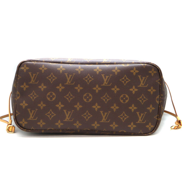 920 5 Louis Vuitton Neverfull MM Tote Bag Monogram Canvas Brown