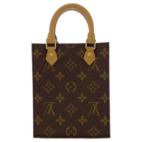 9255180 03 Louis Vuitton Petite Sac Plat Monogram Shoulder Bag Mini