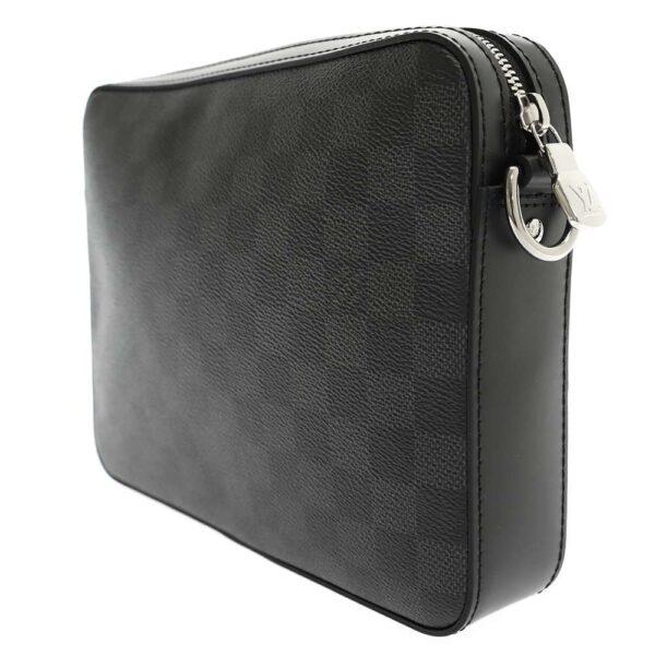 9255203 02 Louis Vuitton Trio Messenger Damier Graphite Bag Animal Black