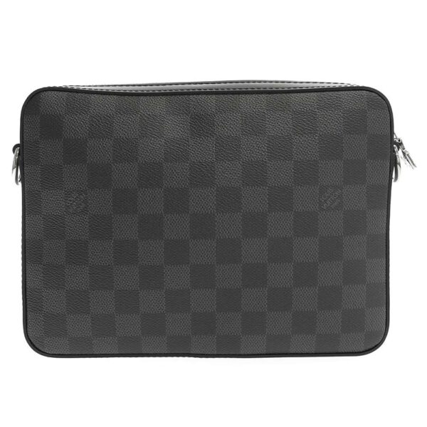 9255203 03 Louis Vuitton Trio Messenger Damier Graphite Bag Animal Black