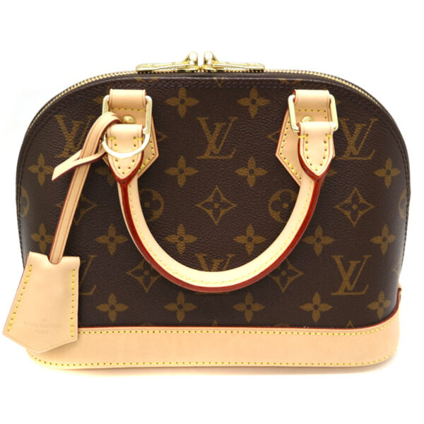 9270 1 Louis Vuitton Alma BB 2WAY Bag Monogram Brown