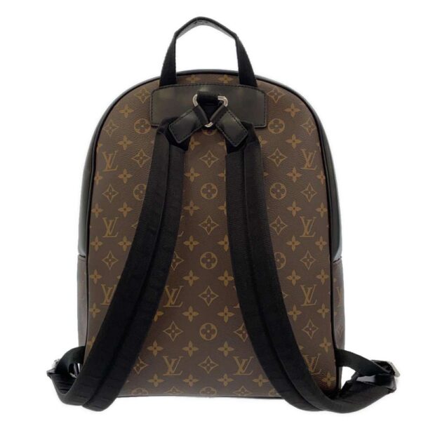 9301450 03 Louis Vuitton Josh Monogram Macassar Backpack Black