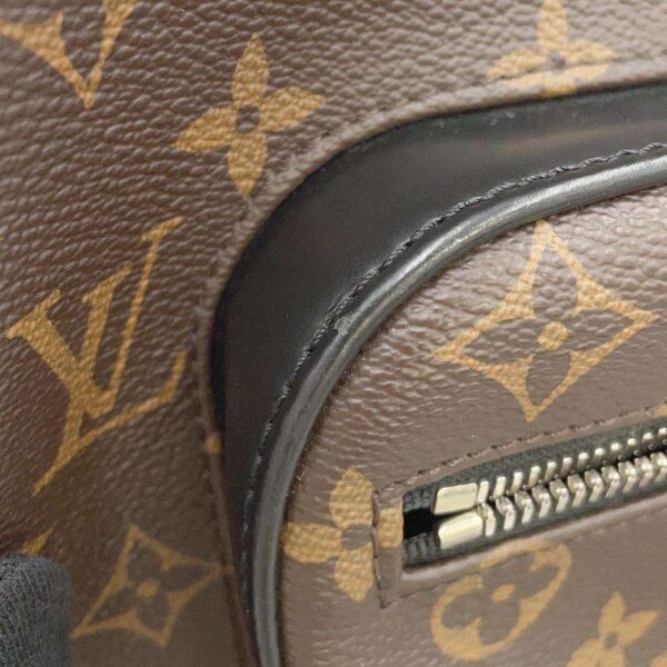 9301450 09 Louis Vuitton Josh Monogram Macassar Backpack Black