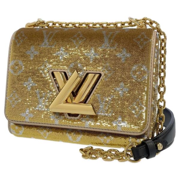 9303775 01 Louis Vuitton Twist PM Sequin Shoulder Bag