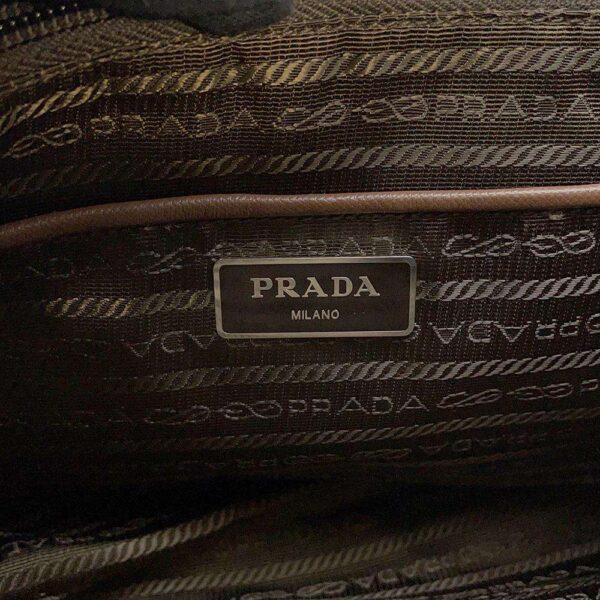 9318960 12 Prada Nylon Messenger Bag