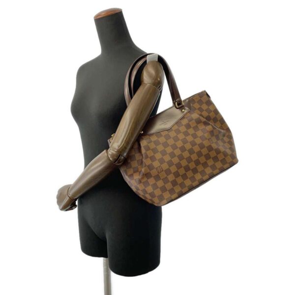 9319417 05 Louis Vuitton Westminster PM Damier Ebene Shoulder Bag