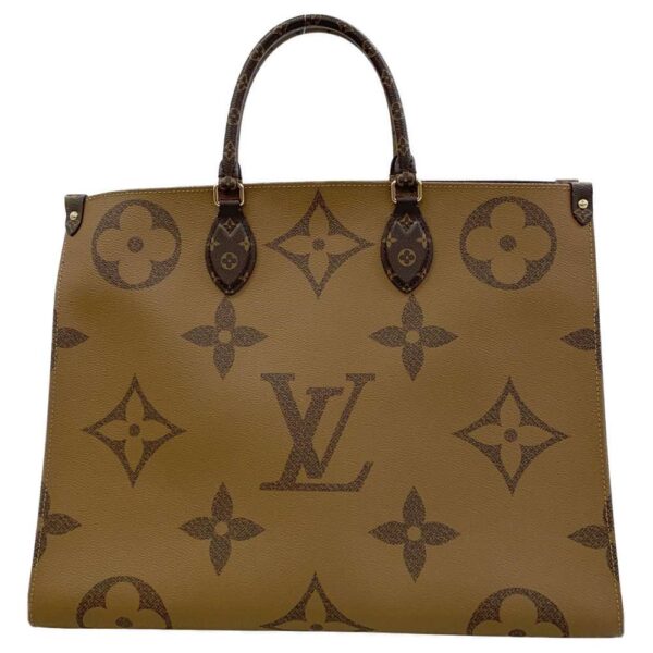 9319455 03 Louis Vuitton On The Go GM Monogram Reverse Tote Bag