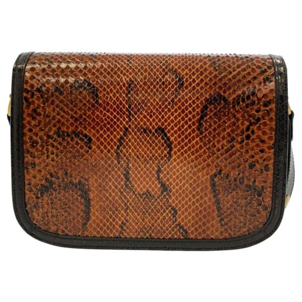 9319981 03 Gucci 1955 Horsebit Python Shoulder Bag