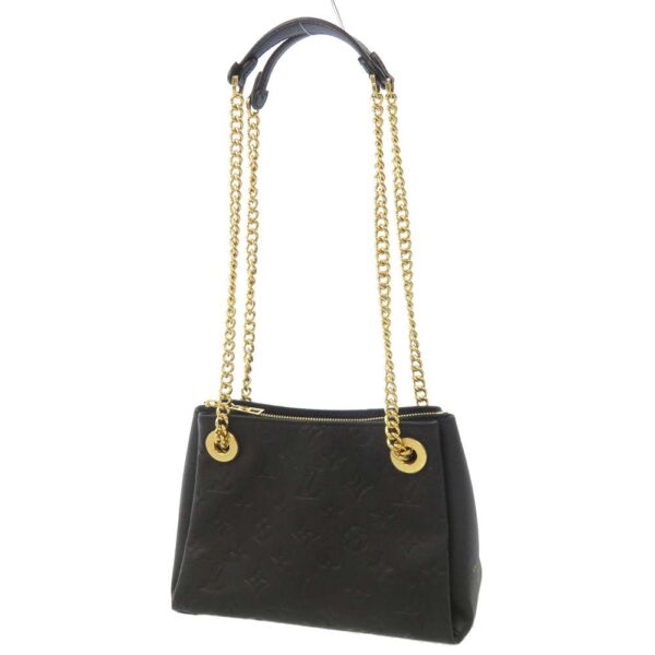 9320536 01 Louis Vuitton Surenne BB Empreinte Chain Shoulder Bag Black