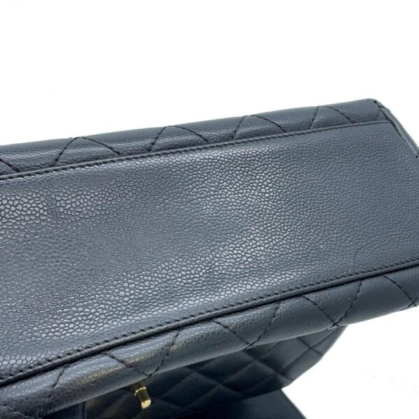 9321250 09 Chanel Matelasse Cocomark Caviar Bag Black