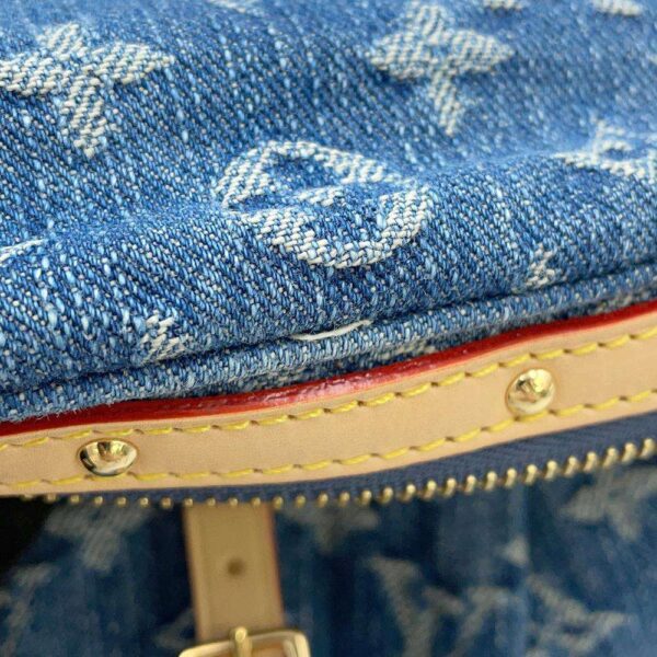 9340398 07 Louis Vuitton High Rise Monogram Denim Body Bag