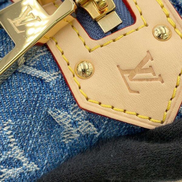 9340398 09 Louis Vuitton High Rise Monogram Denim Body Bag