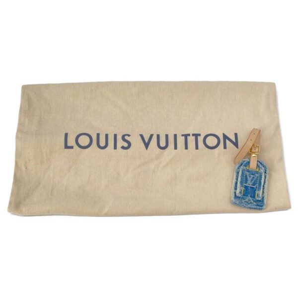 9340398 14 Louis Vuitton High Rise Monogram Denim Body Bag