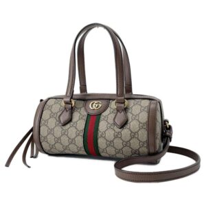 9350533 01 Gucci 2Way Boston Bag Calf Cowhide Black