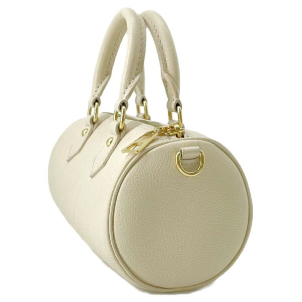 9351080 02 Louis Vuitton Papillon BB Empreinte Handbag Ivory White