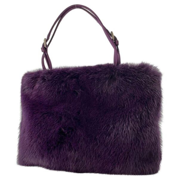 9351103 01 Prada Mink Fur Handbag Party Bag