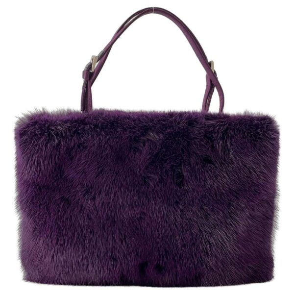 9351103 03 Prada Mink Fur Handbag Party Bag