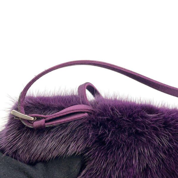 9351103 08 Prada Mink Fur Handbag Party Bag