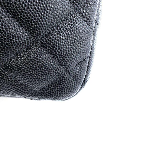 9359239 10 Chanel Matelasse Flap Phone Case Coco Mark Caviar Bag Black