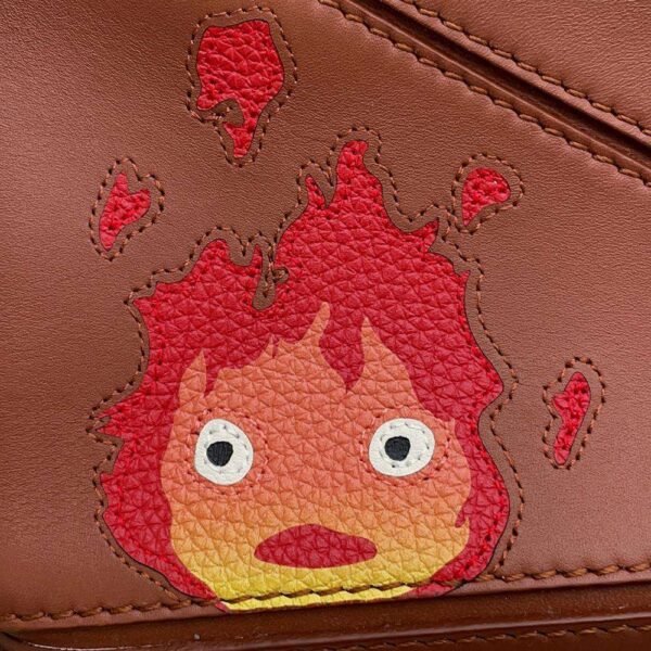 9359918 12 Loewe Puzzle Ghibli Collaboration Howls Moving Castle Calcifer 2way Shoulder Bag