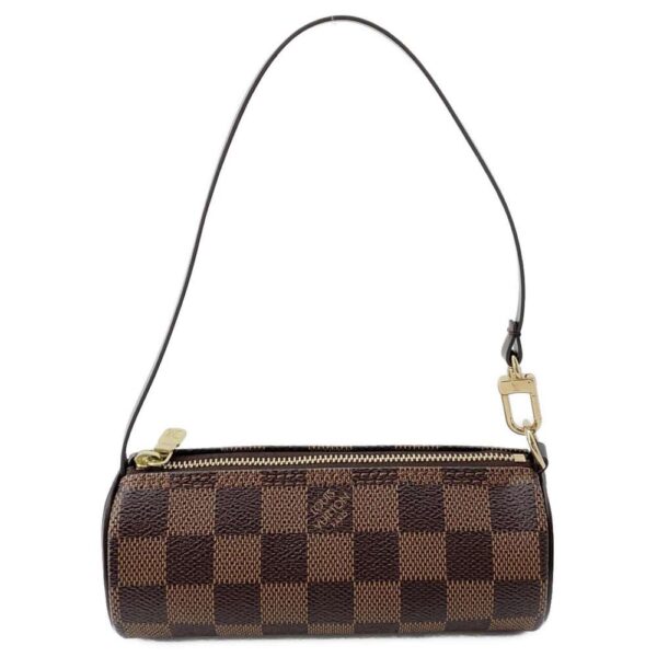 9383432 10 Louis Vuitton Papillon 30 Damier Ebene Handbag with Pouch