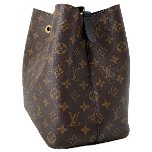 9384958 02 Louis Vuitton Neonoe Monogram Shoulder Bag Black