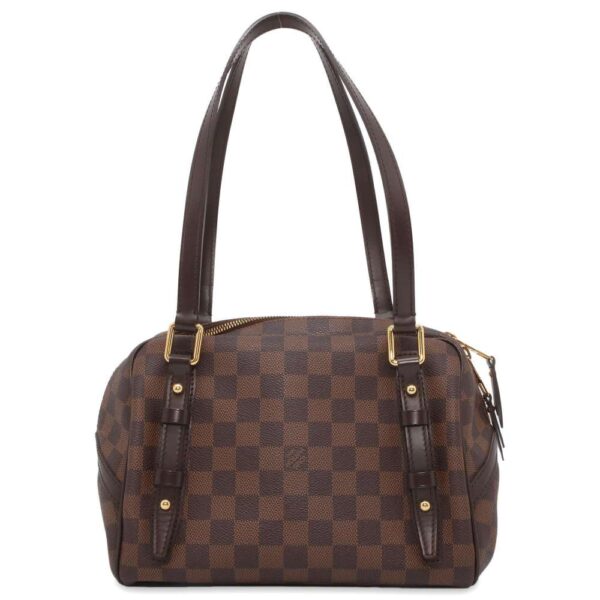 9394698 03 Louis Vuitton Rivington PM Damier Ebene Shoulder Bag