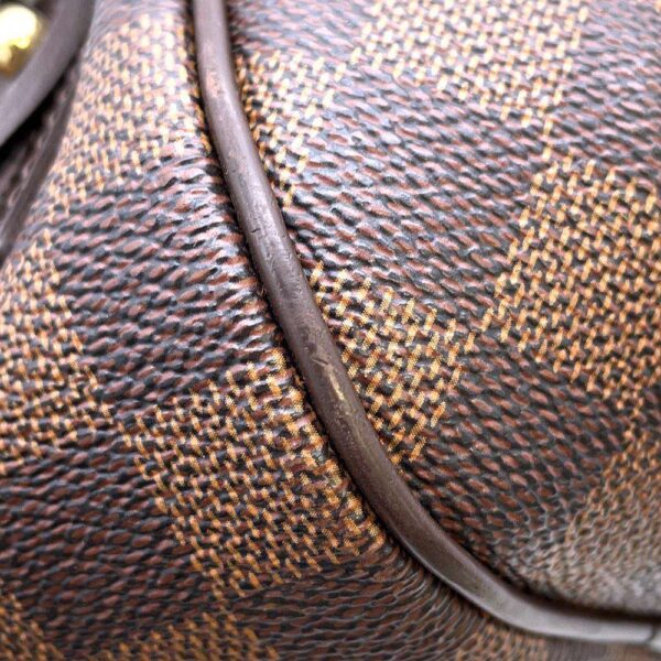 9394698 11 Louis Vuitton Rivington PM Damier Ebene Shoulder Bag