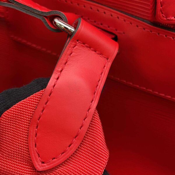 9397576 07 Louis Vuitton Christopher Epi Supreme Rucksack Red Black