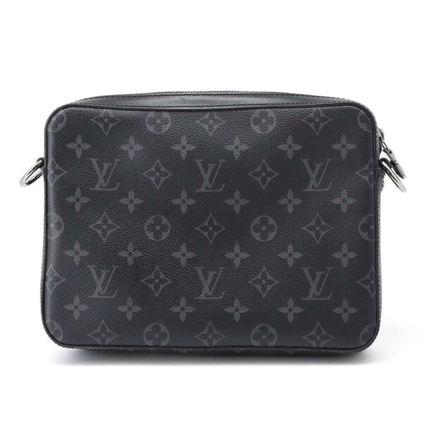 9397637 03 Louis Vuitton Trio Messenger Eclipse Reverse Shoulder Bag Black