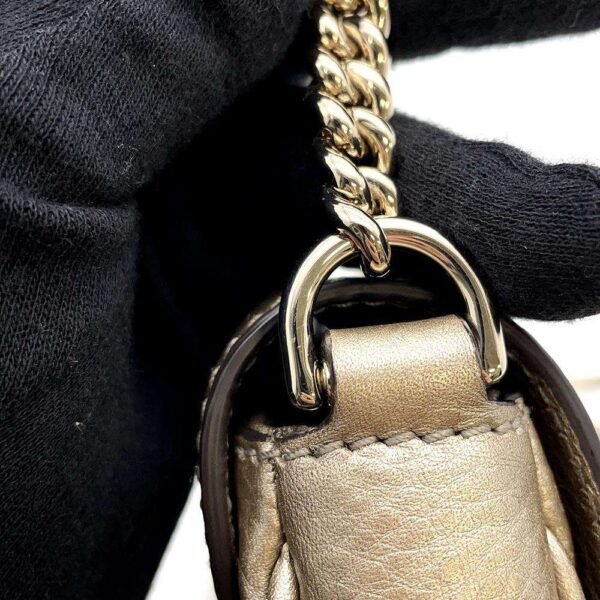 9398528 10 Gucci Soho Leather Chain Shoulder Bag