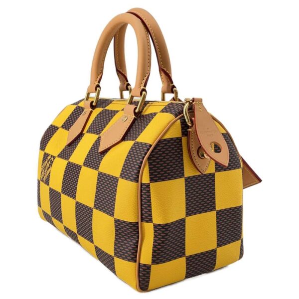 9399495 02 Louis Vuitton Speedy Bandouliere 25 Damier Pop Canvas Handbag