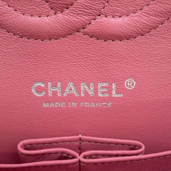 9419117 18 Chanel Matelasse 25 Coco Mark Lambskin Double Chain Shoulder Bag