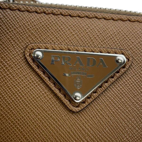 9431157 07 Prada Brick Saffiano Leather Shoulder Bag 2way