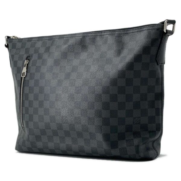 9444737 02 Louis Vuitton Mick MM Damier Graphite Shoulder Bag Black